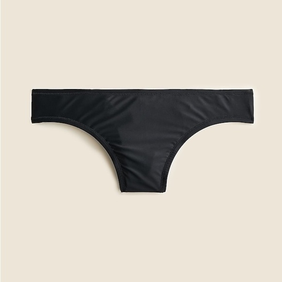 J. Crew Classic full-coverage bikini bottoms in Black - Picture 4 of 9